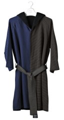 Cotton Stripe Robe